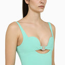 David Koma Light Blue Midi Dress In Viscose Blend