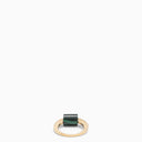 Aliita Deco Cylinder Ring With Malachite - Balardi