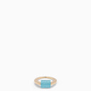 Aliita Deco Cylinder Ring With Agate - Balardi