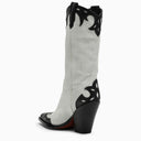 Sonora Milk/Black Suede Boot - Balardi