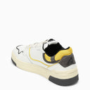 AUTRY Low CLC White/Grey/Yellow Trainer
