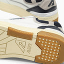 Autry White/Blue Leather And Suede Clc Trainer