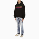 Dsquared2 Navy Blue Washed Jeans With Denim Wear