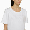 Dsquared2 White Cotton Crew Neck T Shirt With Logo