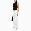 Dsquared2 White Trousers With Cotton Wear