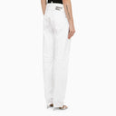 Dsquared2 White Trousers With Cotton Wear