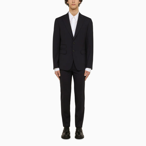 Dsquared2 Navy Single Breasted Wool Suit