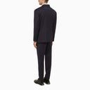 Dsquared2 Wallstreet Double Breasted Suit In Blue Wool