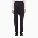 Dsquared2 Wallstreet Double Breasted Suit In Blue Wool