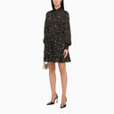 Dsquared2 Short Black Chemisier Dress - Balardi