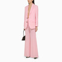 Dsquared2 Pink Wool Blend Palazzo Trousers