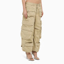 DSQUARED2 BEIGE Pantaloni cargo multipli