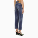 Dsquared2 Navy Blue Washed Denim Jeans