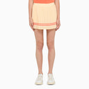 Sporty & Rich Almond Pleated Miniskirt - Balardi