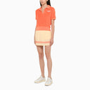 Sporty & Rich Almond Pleated Miniskirt - Balardi