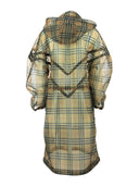 Burberry Cowbit Vintage Check Mesh Trench