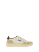 Autry Medalist Low Leather And Suede Sneakers