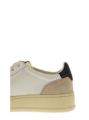 Autry Medalist Low Leather And Suede Sneakers