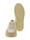Autry Medalist Low Leather And Suede Sneakers