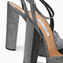 Aquazzura Sandal Sinner Plateau 140 Antracite Grey