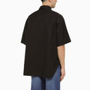 Studio Nicholson Navy Blue Oversize Short Sleeves T Shirt