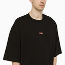 032c Oversized Black T Shirt - Balardi