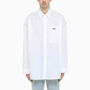 032c White Oversize Shirt With Logo - Balardi