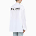 032c White Oversize Shirt With Logo - Balardi