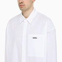 032c White Oversize Shirt With Logo - Balardi