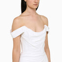 Costarellos Leanna Ecru Short Dress - Balardi