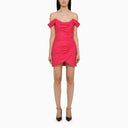 Costarellos Leanna Fuchsia Short Dress - Balardi
