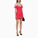 Costarellos Leanna Fuchsia Short Dress - Balardi