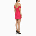 Costarellos Leanna Fuchsia Short Dress - Balardi