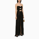 Costarellos Brigitta Black Long Dress - Balardi