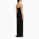 Costarellos Brigitta Black Long Dress - Balardi