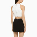 David Koma White Jewel Top - Balardi