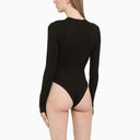 David Koma Black Bodysuit With Cut Out - Balardi