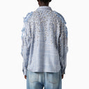 1989 Studio Embroidered Flannel Shirt Sky Blue