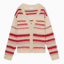 1989 Studio Striped V Neck Studio Cardigan