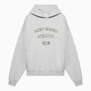 1989 Studio Saint Honore Athletics Hoodie Heather Grey