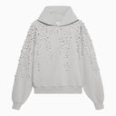 1989 Studio Crystals Embroidered Sweatshirt Oatmeal Grey
