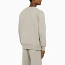Autry Grey Melange Jersey Crew Neck Sweatshirt