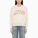 Autry Melange Crewneck Sweatshirt With Logo