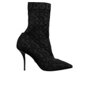 Dolce & Gabbana Logo Calze Boots
