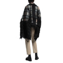 Maison Margiela Faux Fur Trimmed Cape Jacket