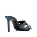 Saint Laurent Tribute Denim Mules