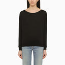 Roberto Collina Black Wool Sweater