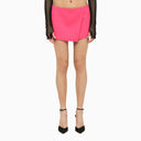 The Andamane Fuchsia Wrap Around Skirt - Balardi
