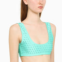 The Andamane Tiffany Short Top With Crystals - Balardi