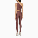 La tuta asimmetrica di adattamento ravvicinata asimmetrica in malva